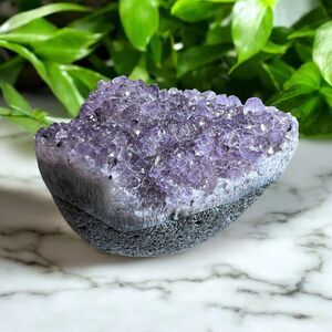Amethyst Crystal Druzy Cluster (#6)‎
